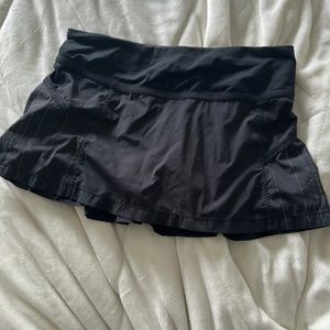 Lululemon tennis skirt with built in shorts